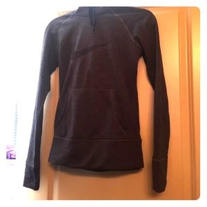 NIKE GREY SWEATSHIRT HOODIE